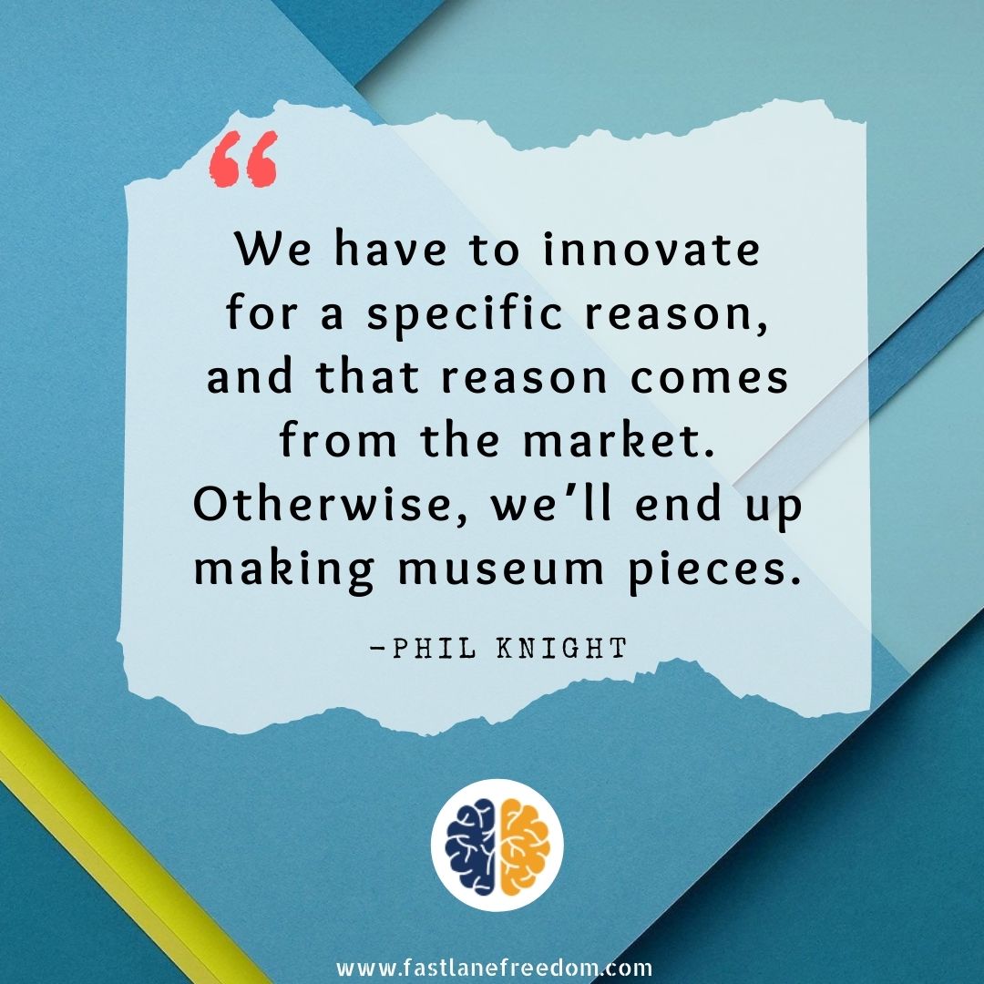 innovate for a specific reason