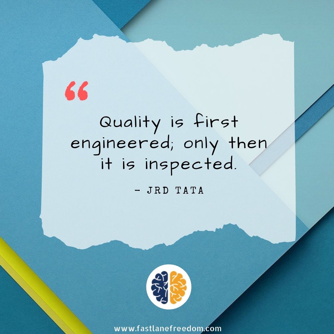 quality is first engineered