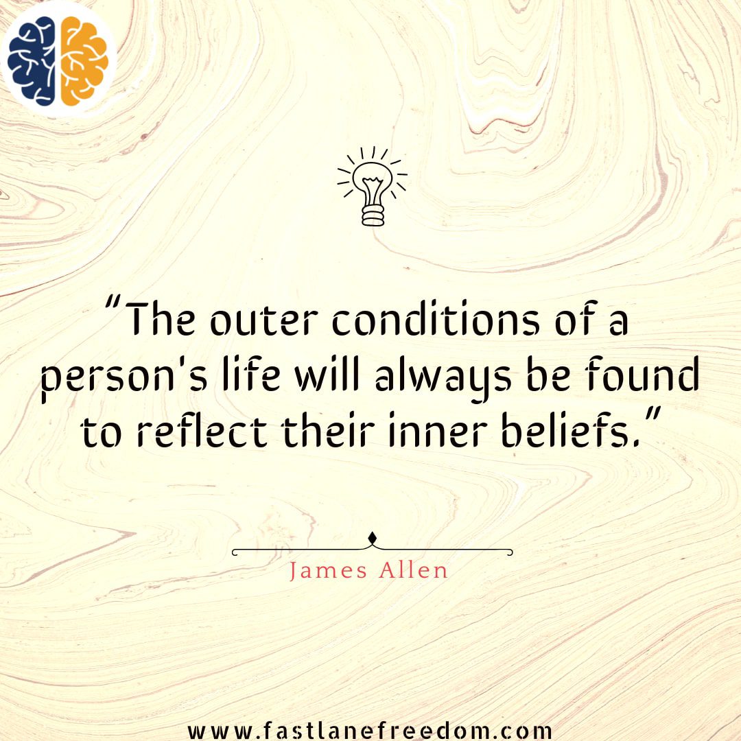 James Allen quotes on beliefs