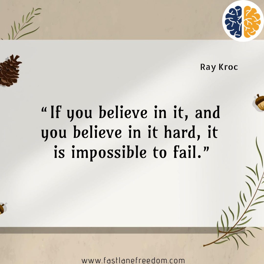 ray kroc quote on success
